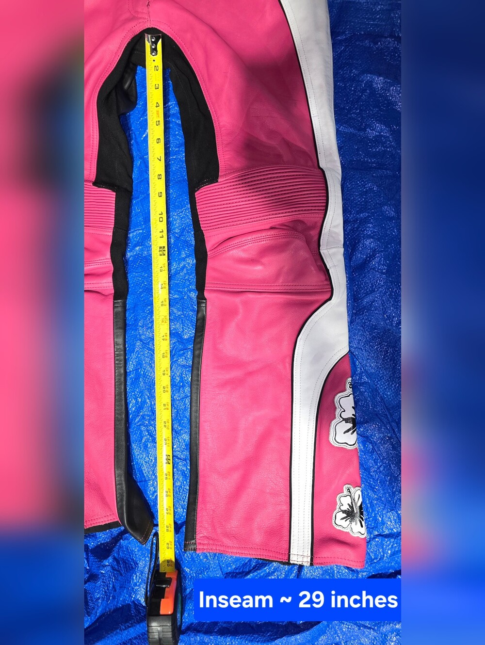 Joe Rocket Trixie Women's Pink Motorcycle Pants Size L - Picture 15 of 16